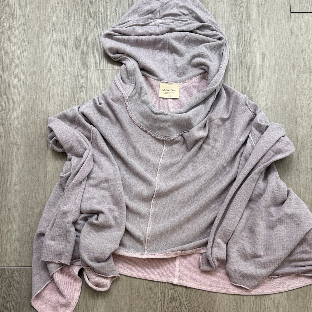 We The Free Lavender Hooded Top